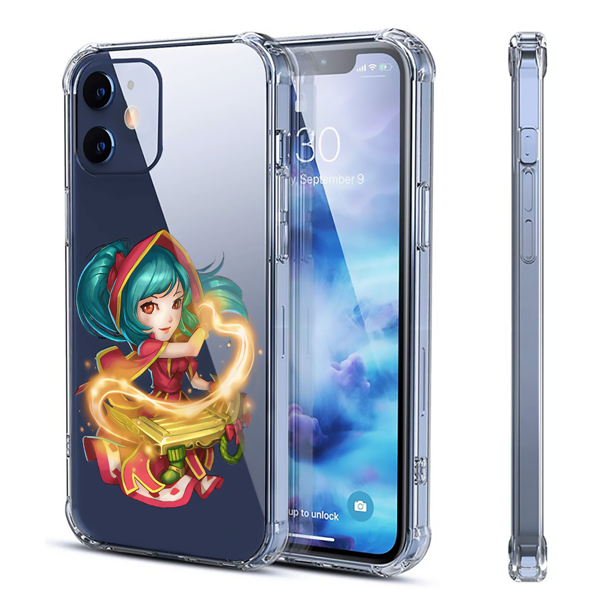 （画像用） リーグ・オブ・レジェンド League of Legends LOL 【iPhone 12シリーズ対応】透明スマホケース（クリアソフトケース）